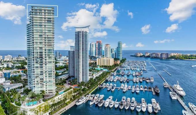 Vente Villa sur toit Miami Beach